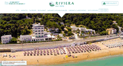 Desktop Screenshot of hotelrivieragargano.it